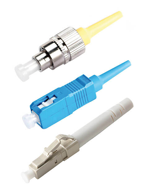 Fiber Optic Connectors - FC, SC and LC types