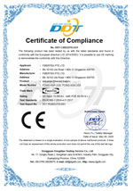 CE Certificate for FCNID-8GP & FCNID-8GN under LVD directive