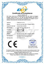 CE Certificate for FCNID 1GP & FCNID 1GN