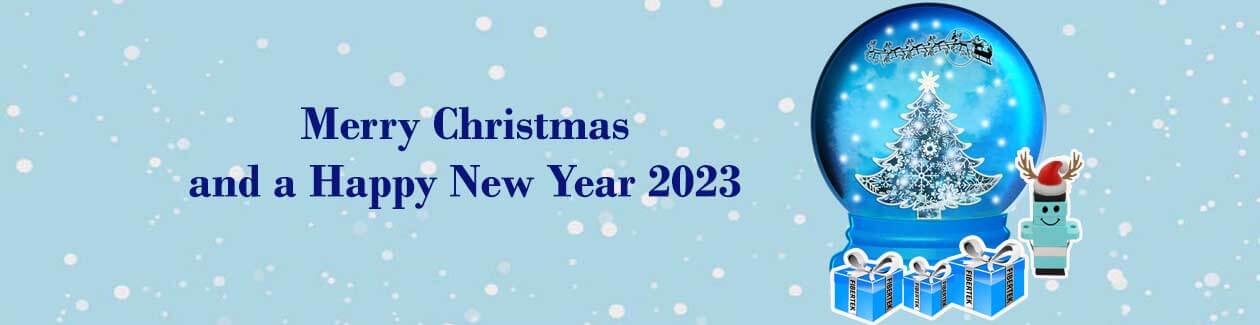 Christmas and New Year 2023 Banner