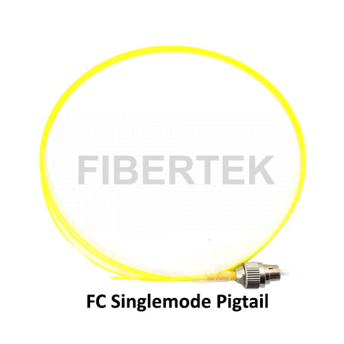 Fiber Optic Pigtail with FC Single-mode connector