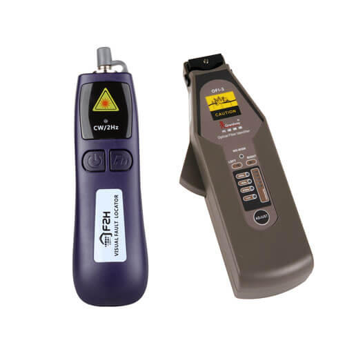 Visual fault locator and Optical Fiber Identifier