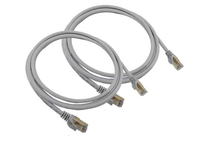 Ethernet Patch Cords Grey Colour