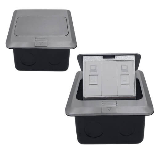 Pop Up Socket with RJ45 port