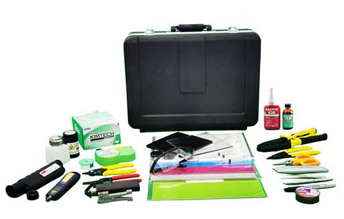 Fiber Optic Tool Box 3 with its different components