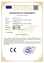 CE certificate under LVD directive for FCNID-1EP & FCNID-1EN