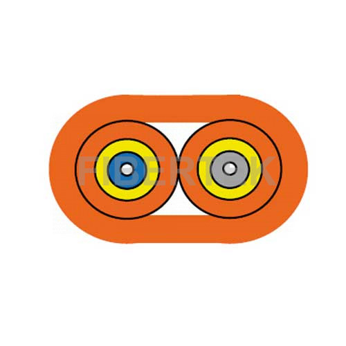 Ruggedized Duplex Patch Cable Construction
