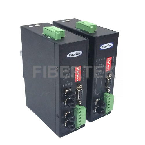 Industrial Serial Fiber Converters 1 and 2 Fiber Transceivers