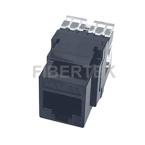 FUTP6A-180-RJ45-BK UTP Cat 6A Keystone Jack
