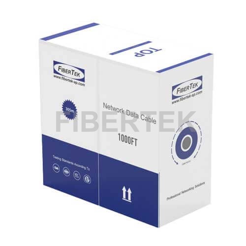 Carton box of FTSC-UTP6-Z(GY) UTP CAT6 cable