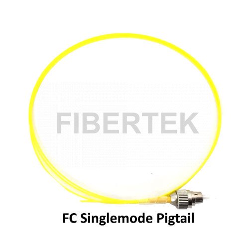 Fiber Optic Pigtail with FC Single-mode connector